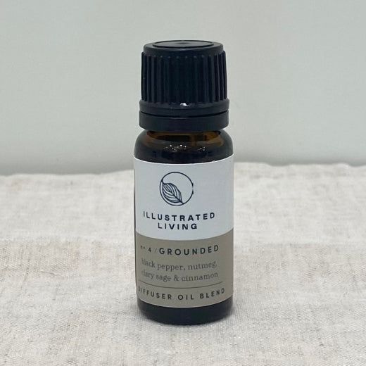 Illustrated Living Grounded No.4 Aromatherapy Oil