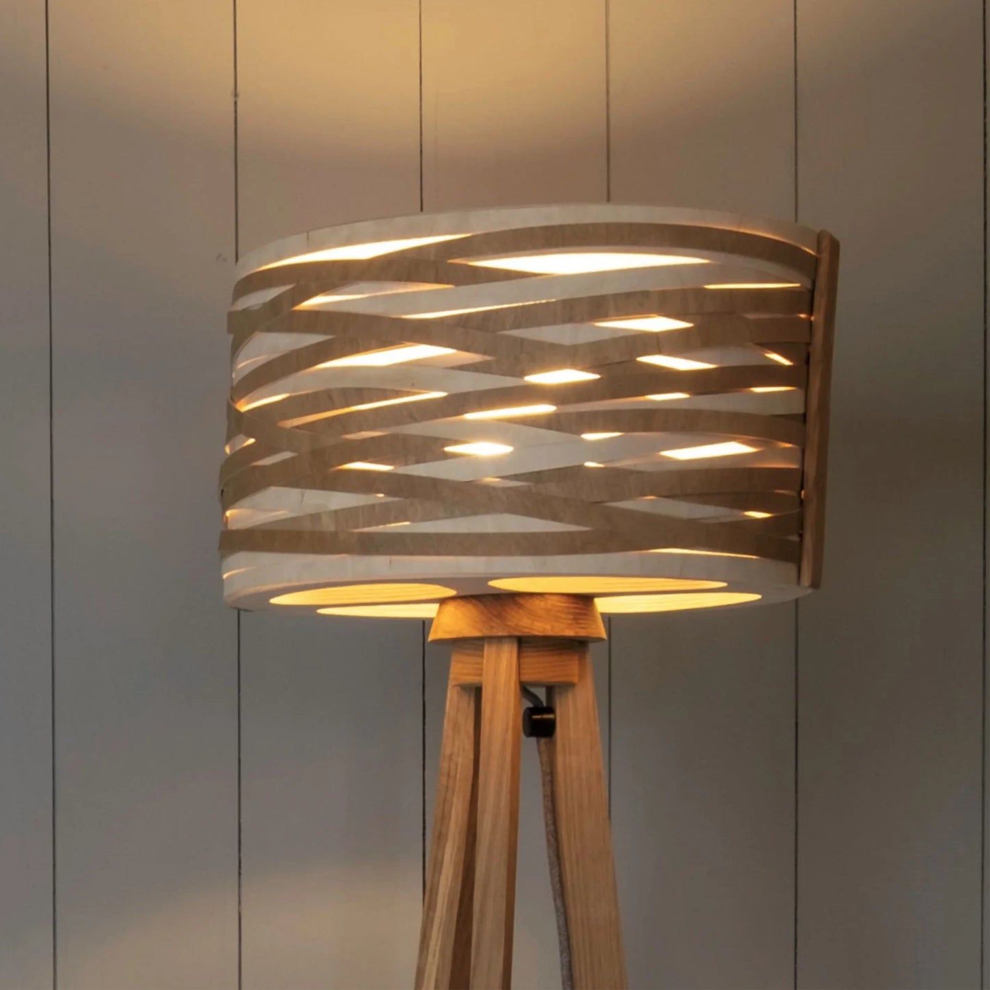 Stuart Lamble Floor Lamp - Convolution Drum