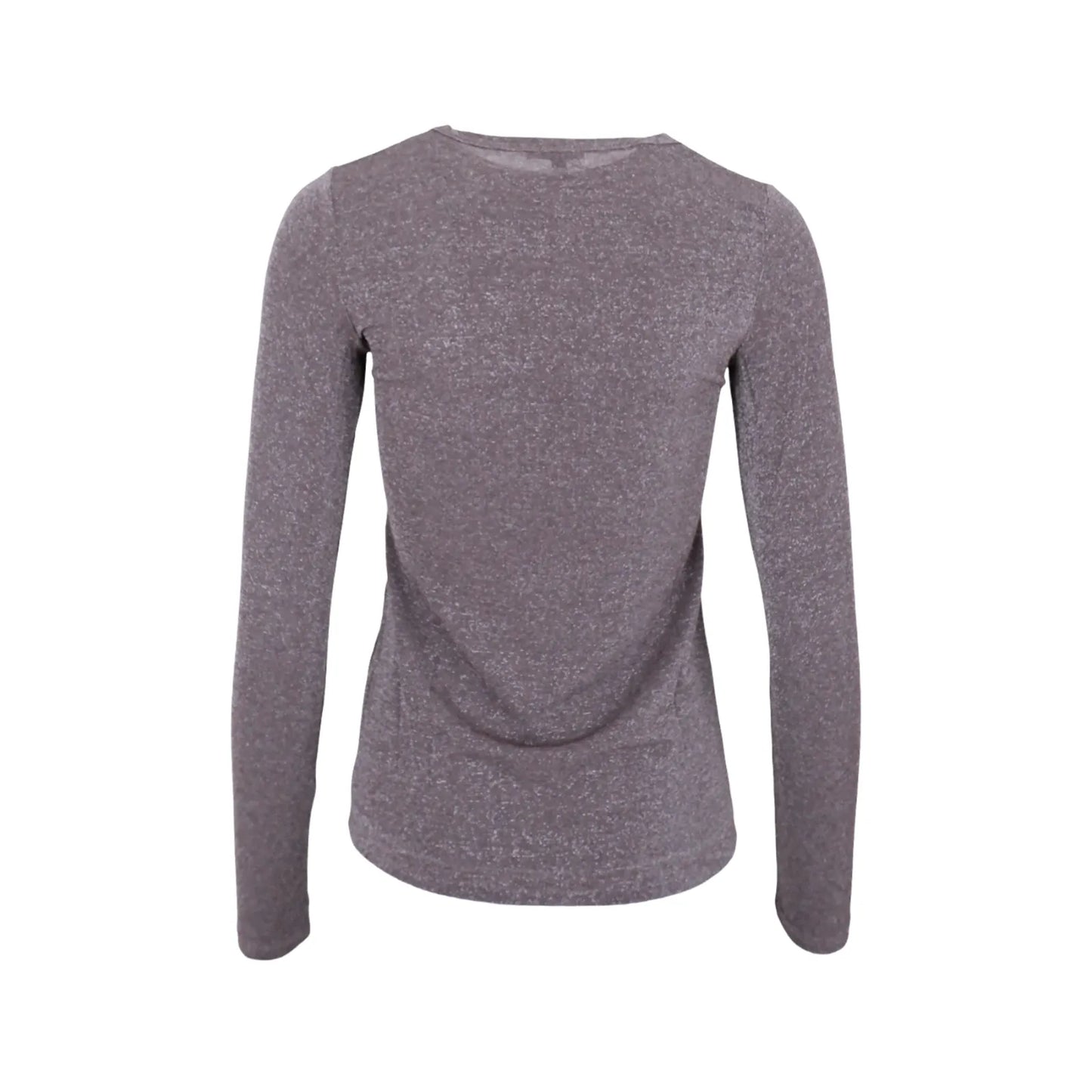 Faye Long Sleeve Top - Taupe Shimmer