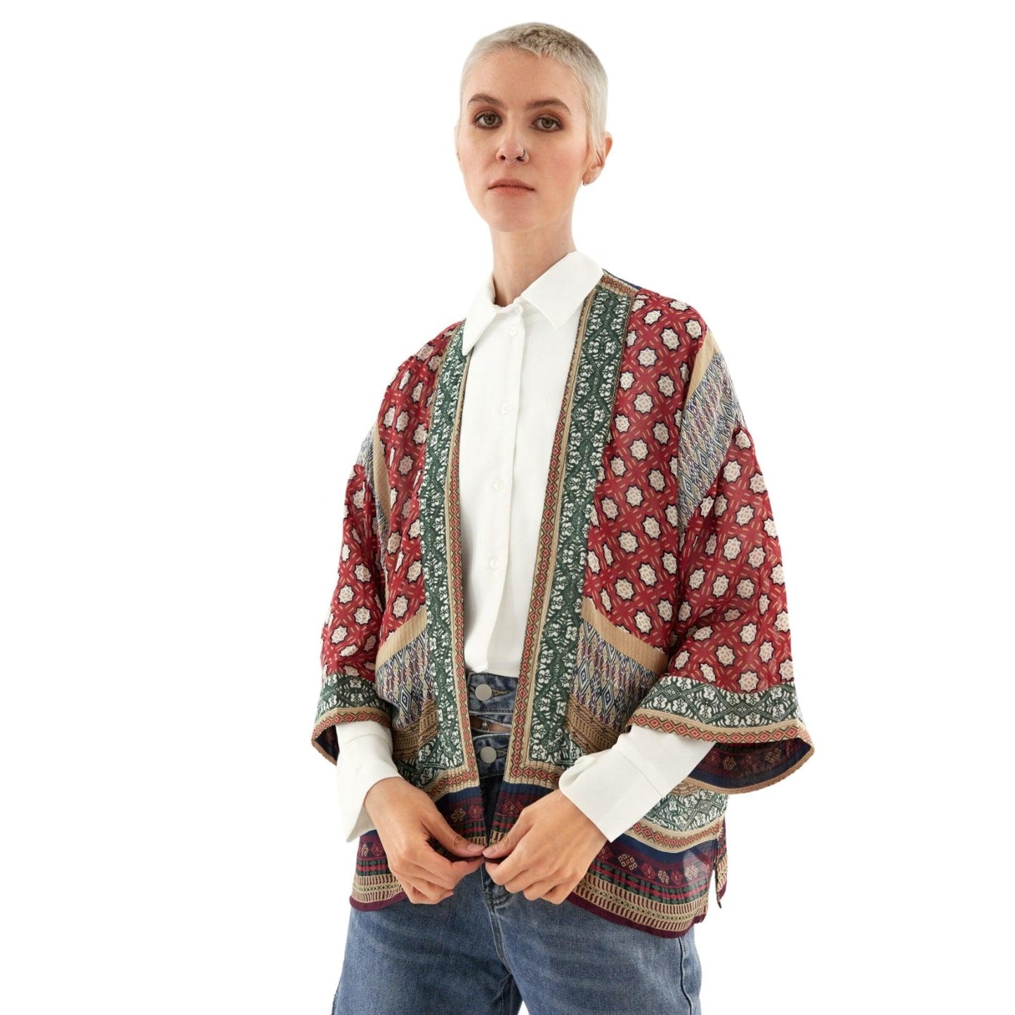 Kimono - Moorish Burgundy
