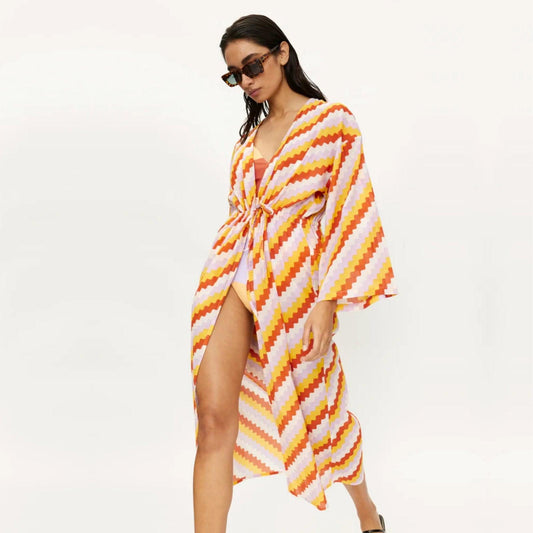 Compania Fantastica Kimono - Summer Vibes Stripes
