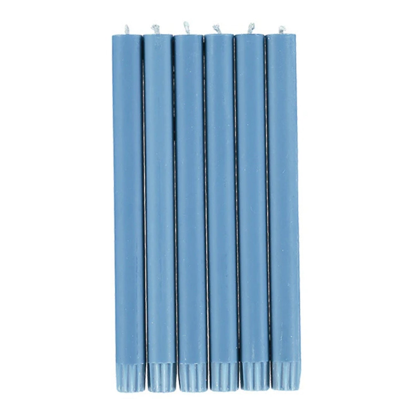 British Colour Standard Dinner Candles - Pack of 6