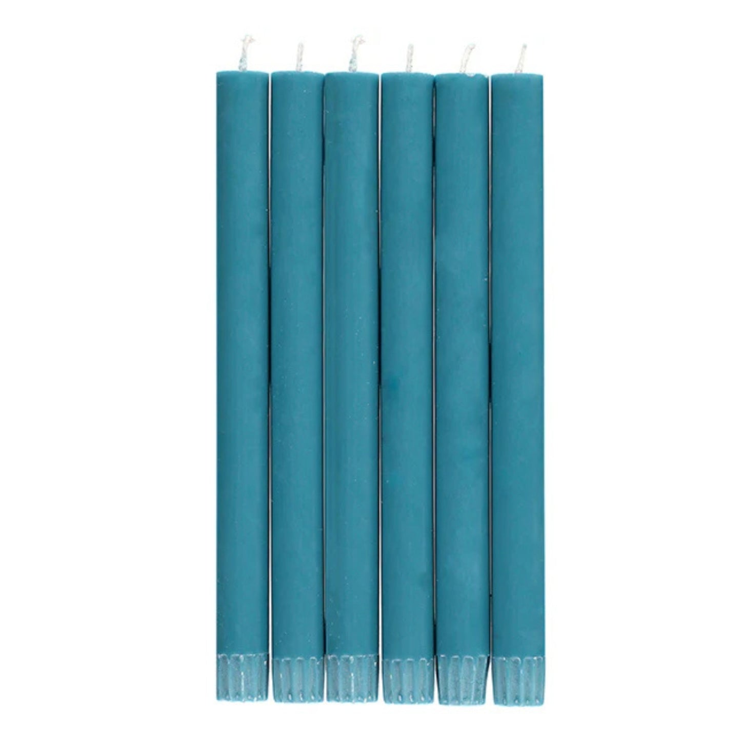 British Colour Standard Dinner Candles - Pack of 6