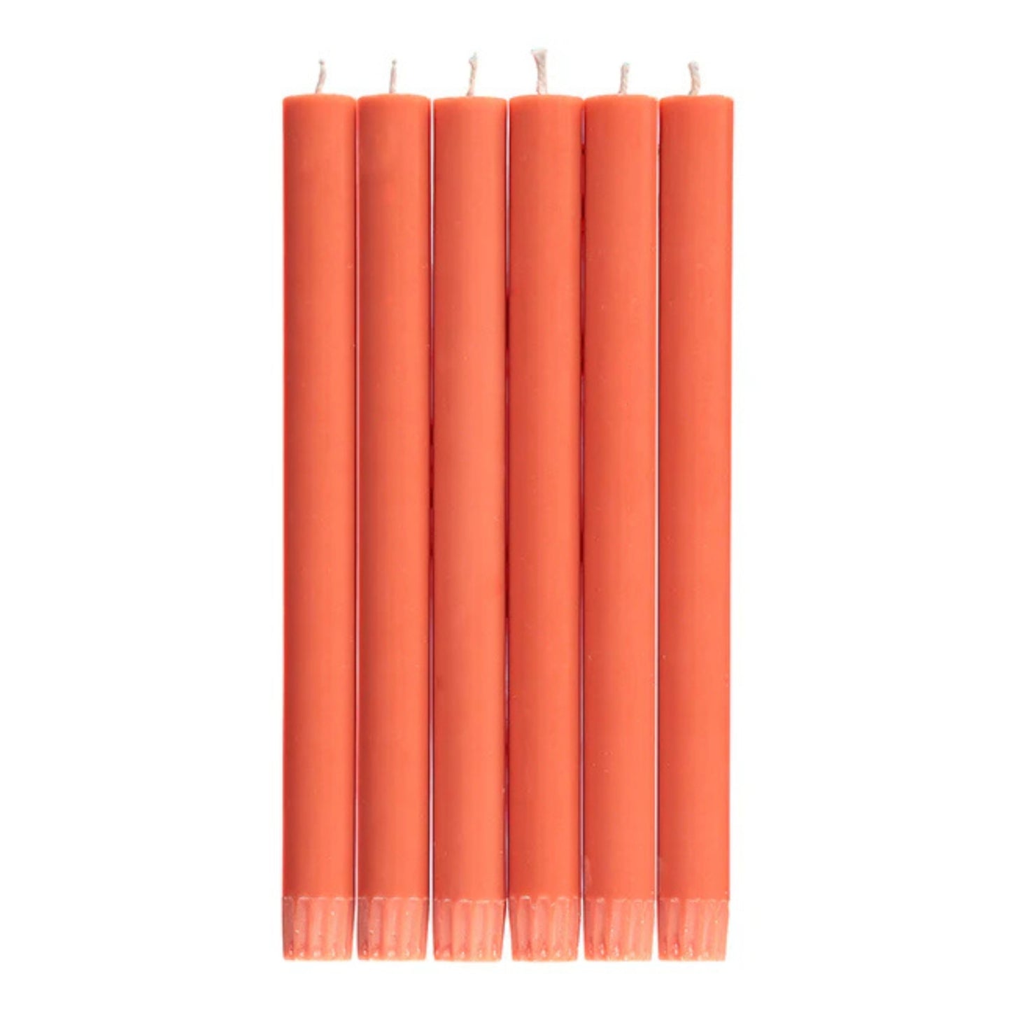 British Colour Standard Dinner Candles - Pack of 6
