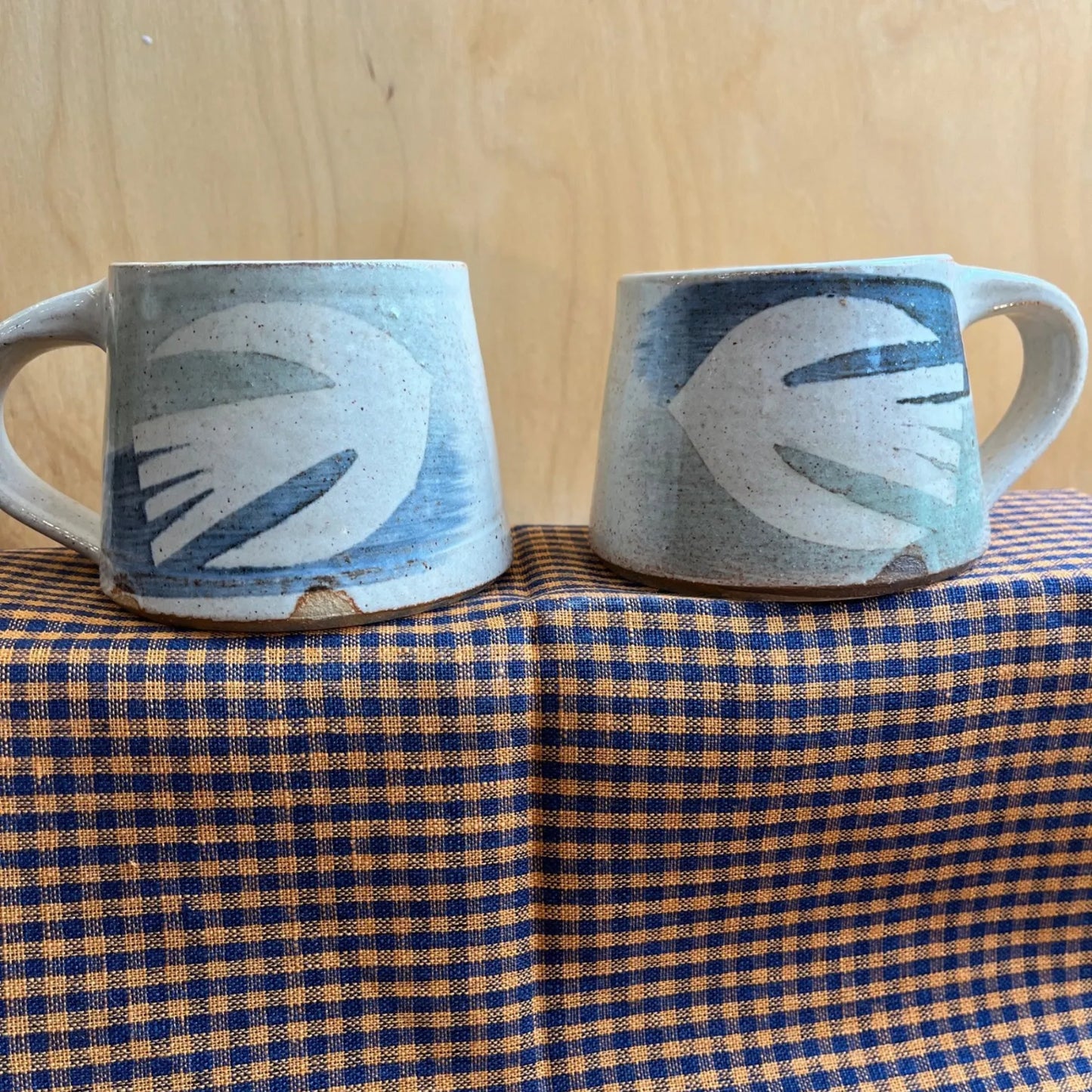 Summer Birds Short Mug