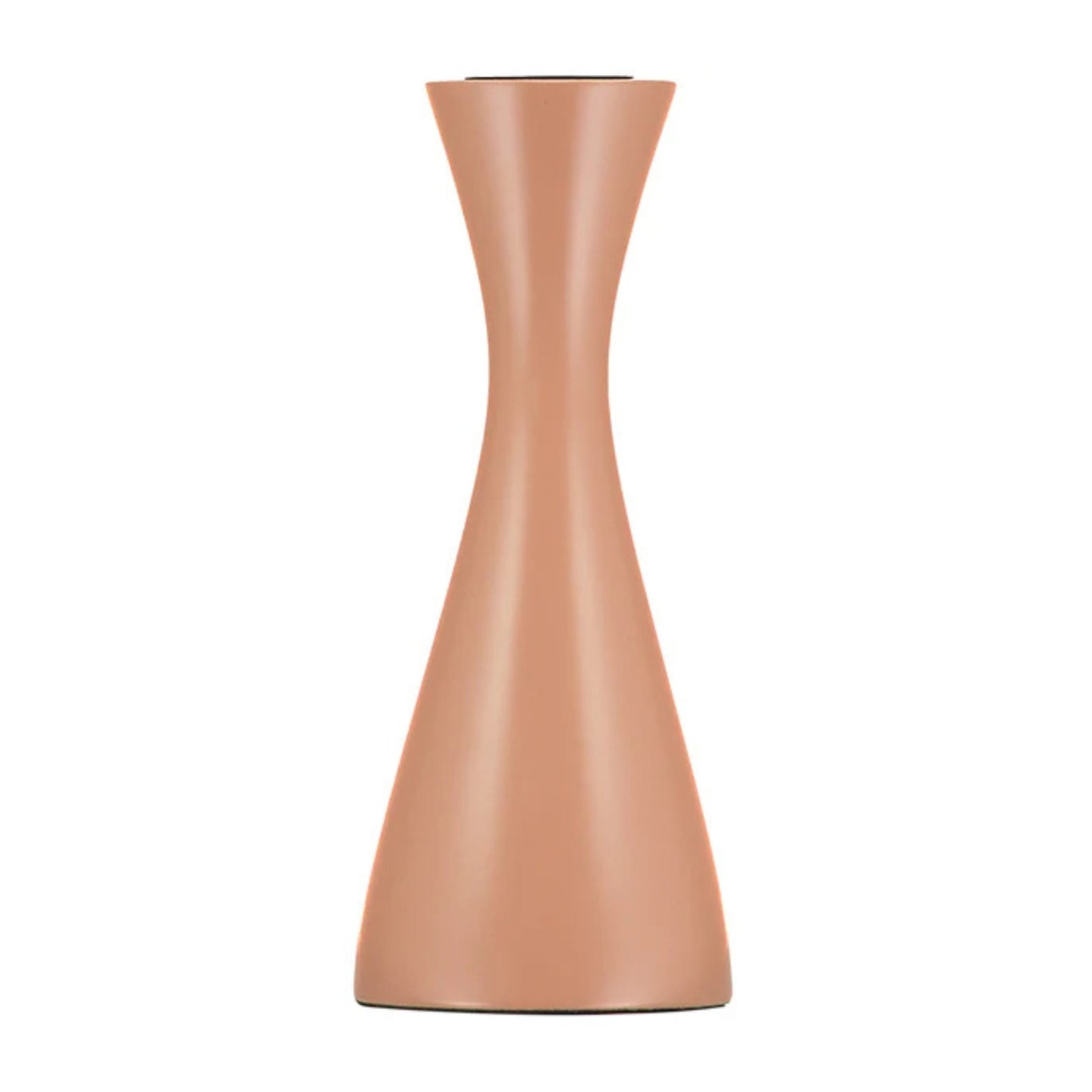 British Colour Standard Wooden Candle Holder - Old Rose
