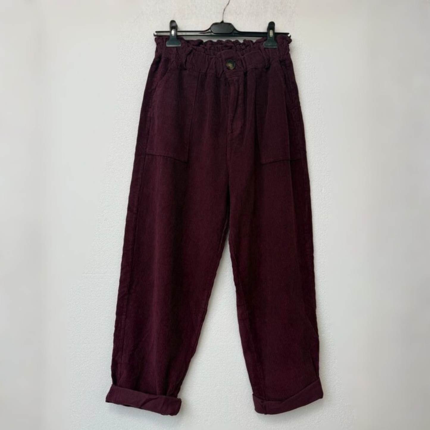 Corduroy Trousers - Prune