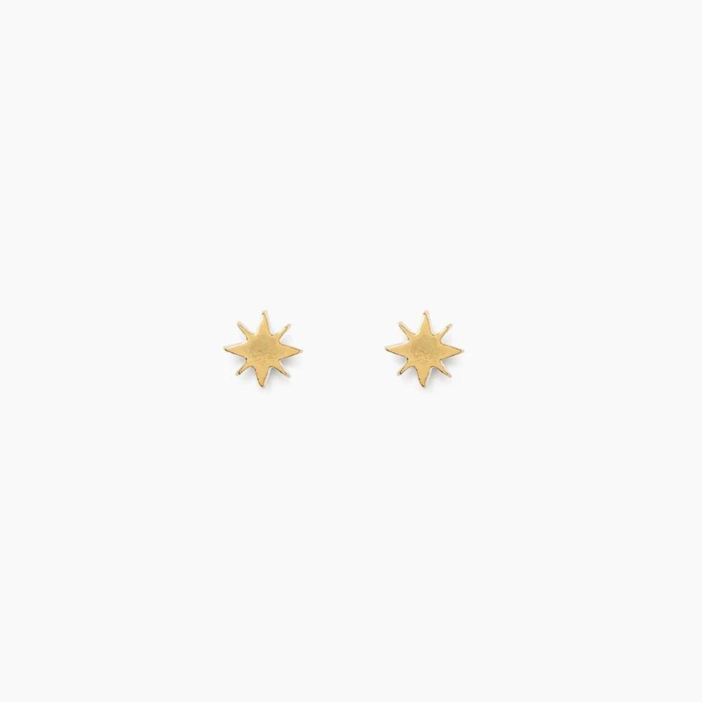 Wanderlust Life Gold Stud Earrings - Rayo