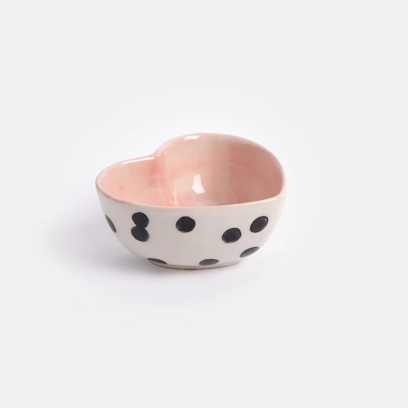 Caroline Gardner Trinket Bowl - Polka Dot Heart