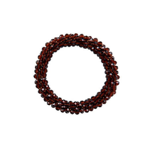 Beaded Sparkle Bracelet - Mocha