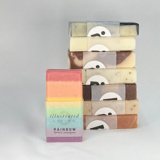Vegan Soap Bar - Rainbow