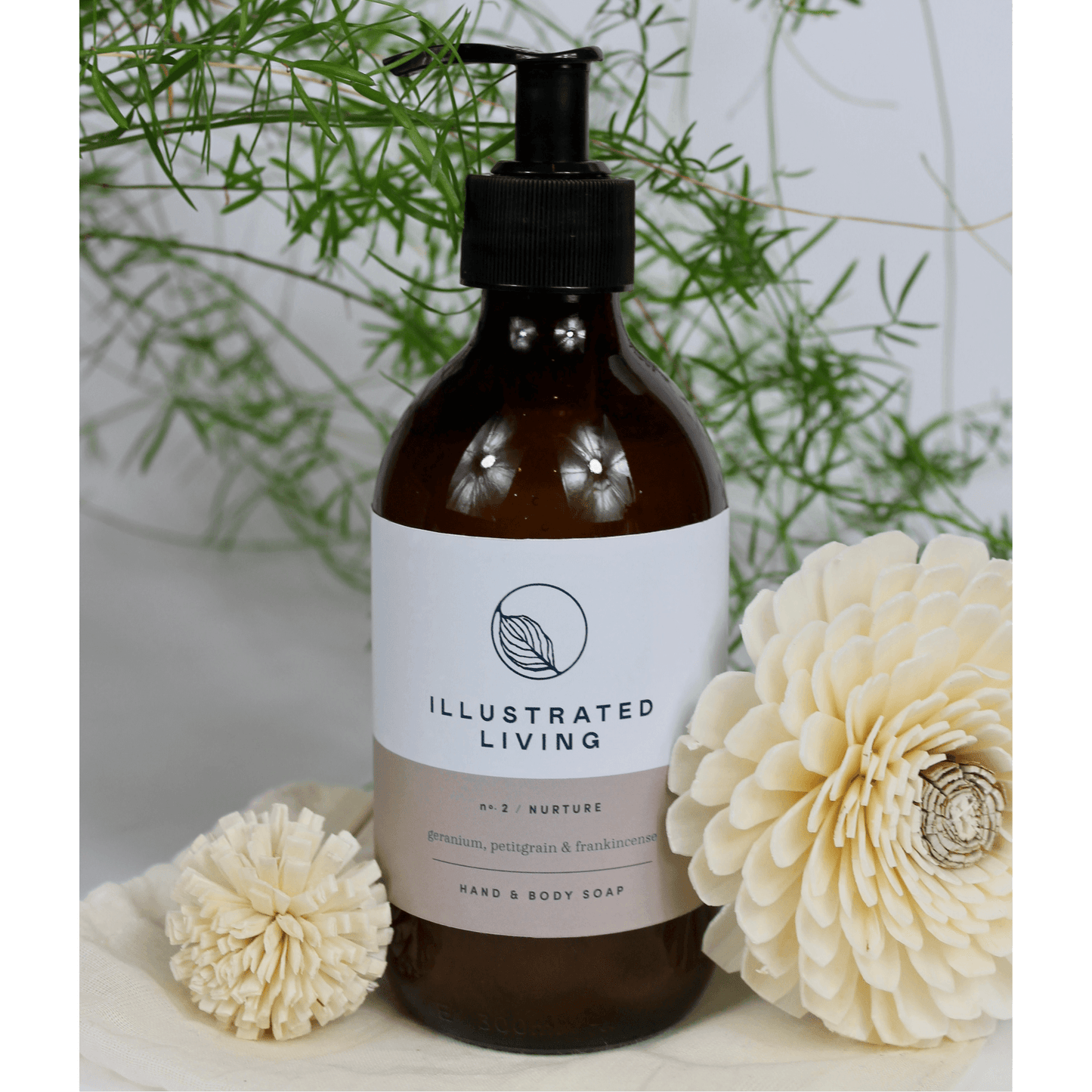 Illustrated Living Nurture No.2 Hand and Body Soap 300ml