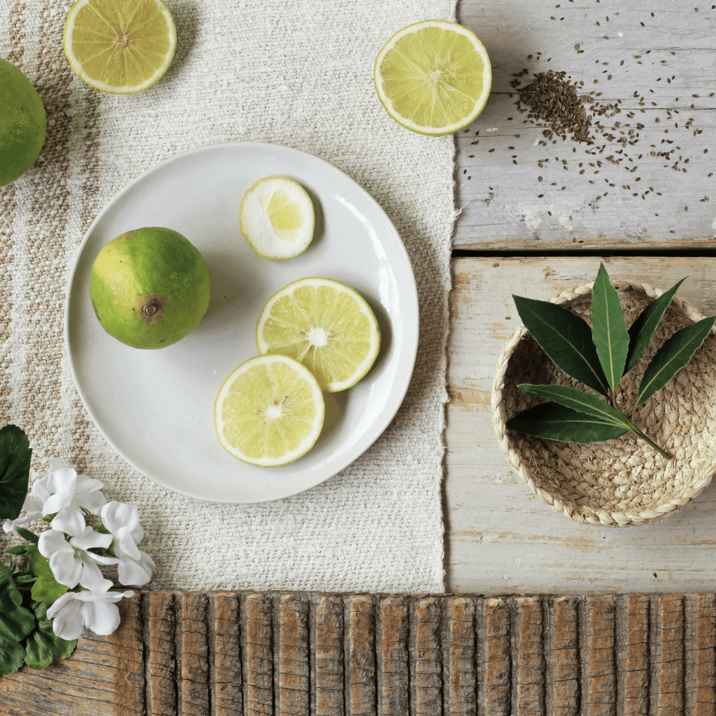 Illustrated Living Begin No.1 Natural Wax Candle