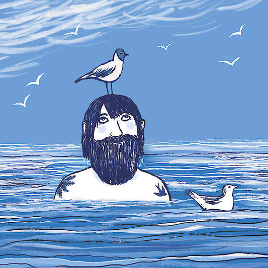 Greetings Card - Wild Swimmer