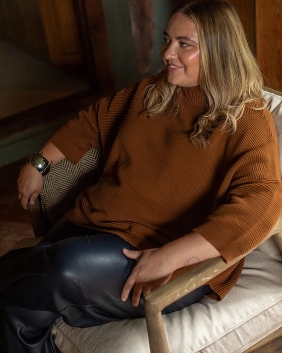 Vicki Jumper - Tobacco Brown