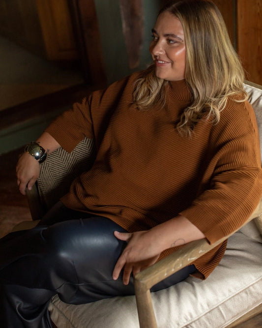 Vicki Jumper - Tobacco Brown