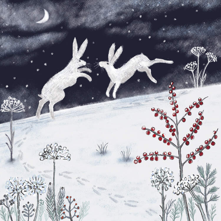 Greetings Card - Winter Joy