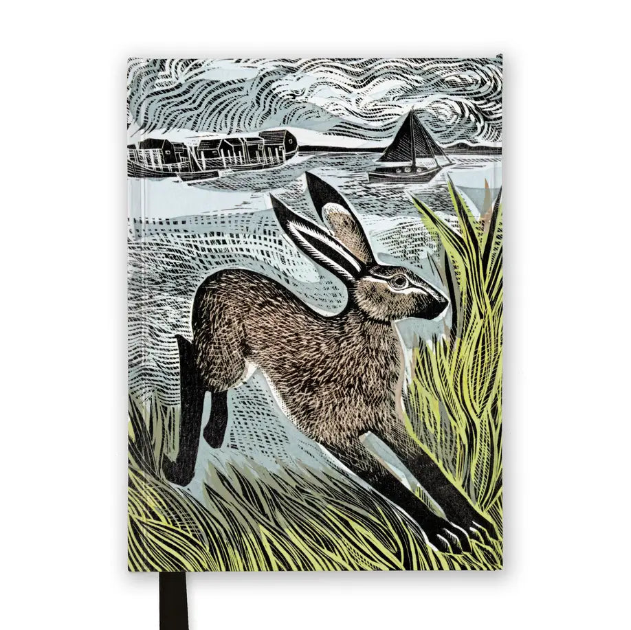 Angela Harding Foiled Journal - Young Hare