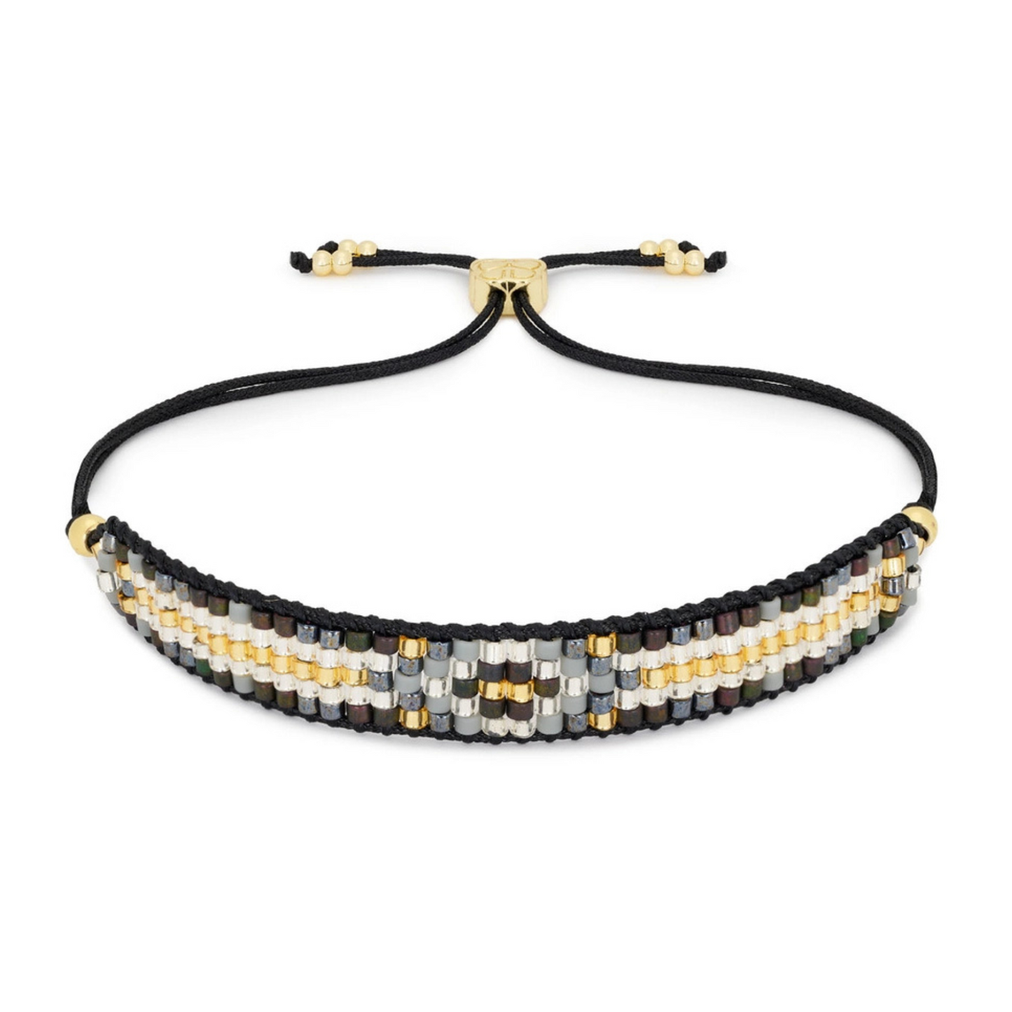 Boho Betty Fantasy Beaded Friendship Bracele t- Black