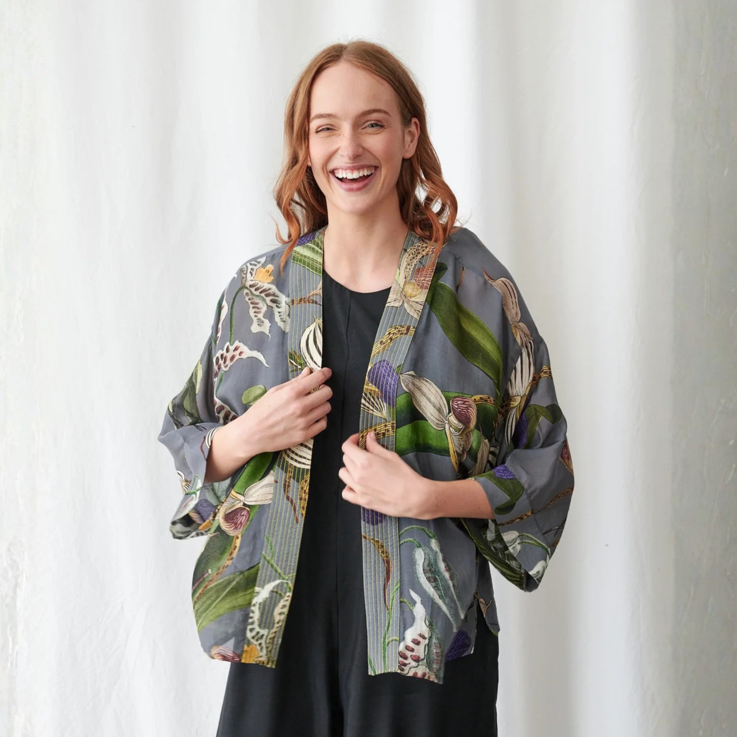 Kimono - Orchid Grey