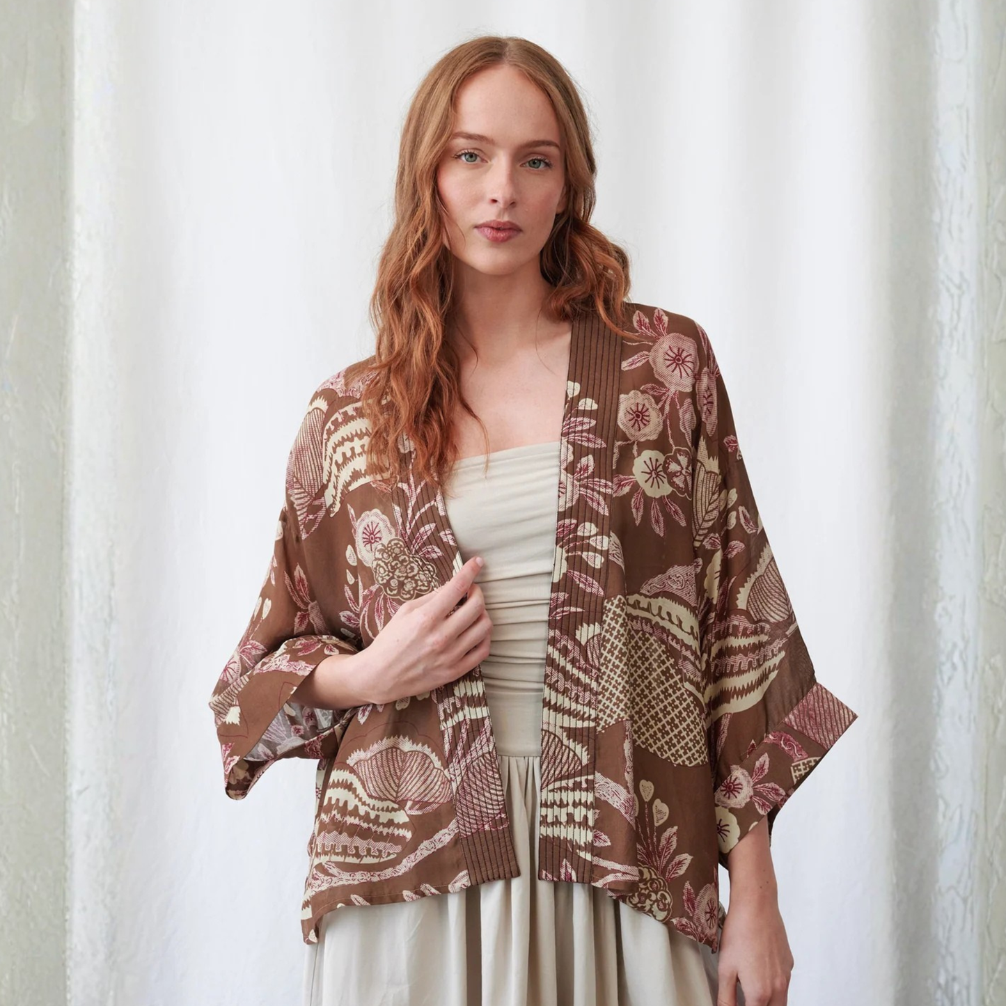 Kimono - Rosa Brown
