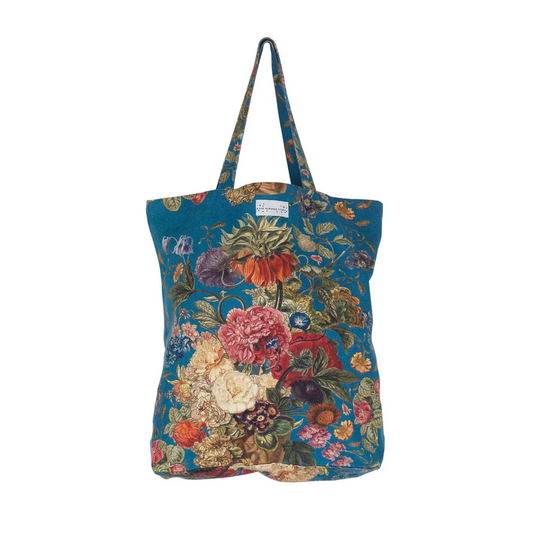 One Hundred Stars Canvas Bag - Primula Teal