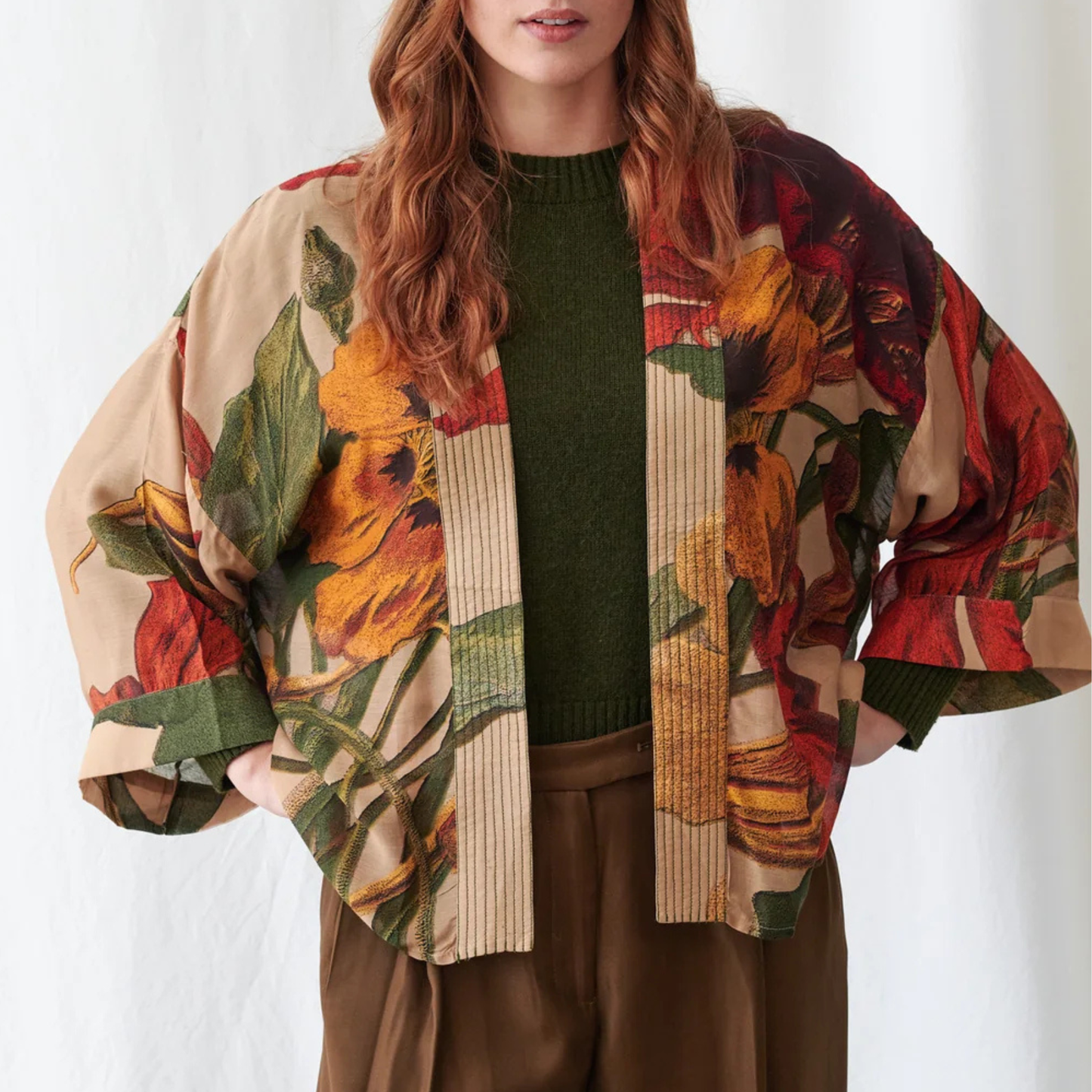 Kimono - Nasturtium Fawn