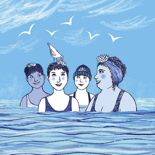 Greetings Card - Water Lilies