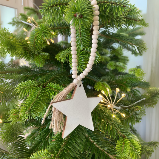 Gainsborough Wooden Hanging Decoration- Star