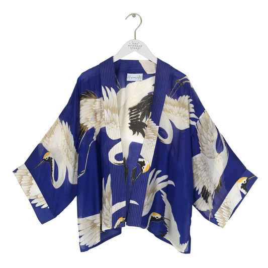 One Hundred Stars Kimono - Stork Royal Blue