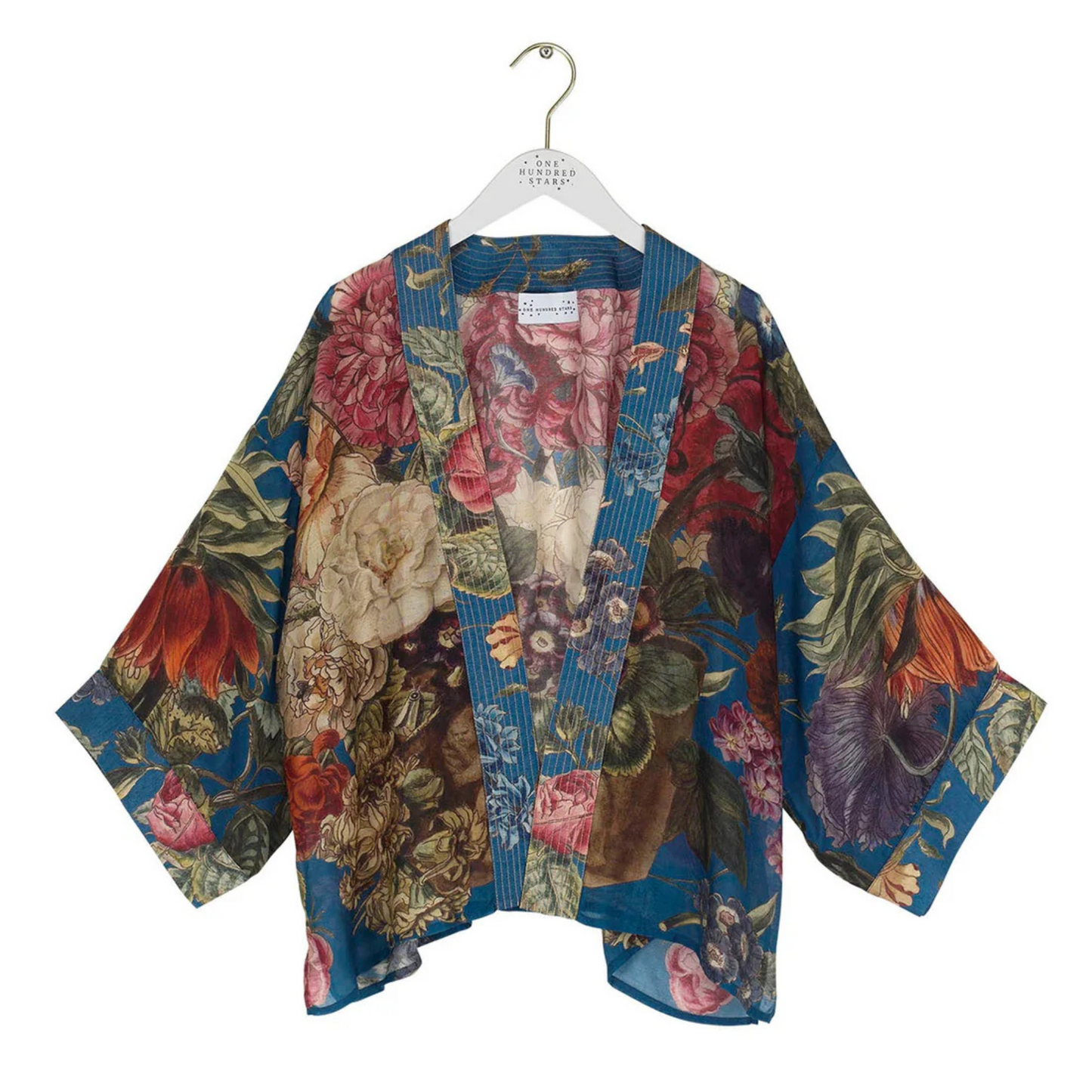 One Hundred Stars Kimono - Primula Teal