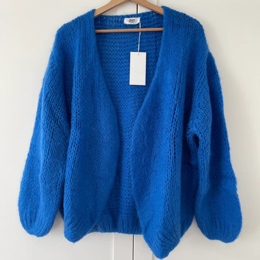 Smila Mohair Cardigan - Royal Blue
