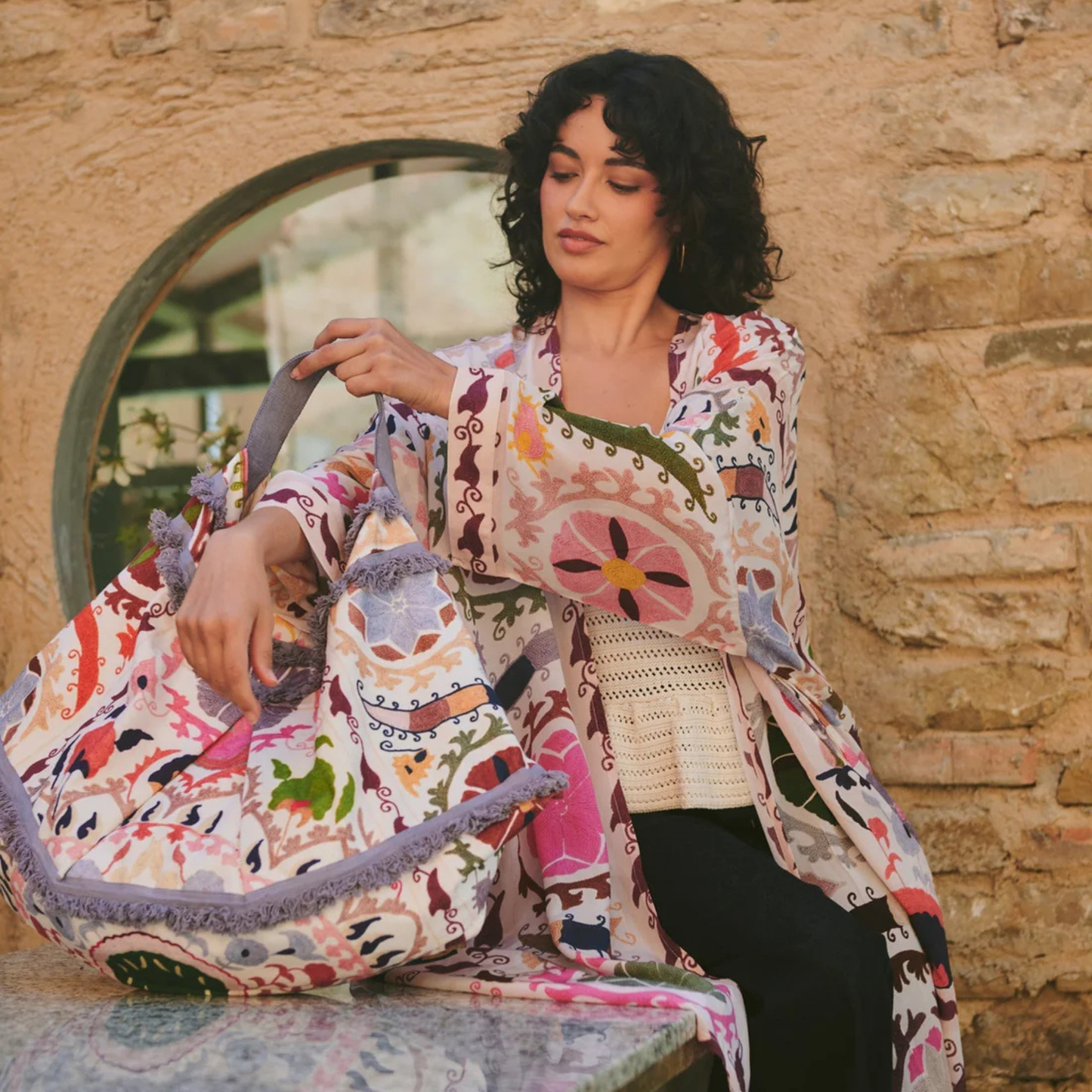 Slouch bag - Susani Pink