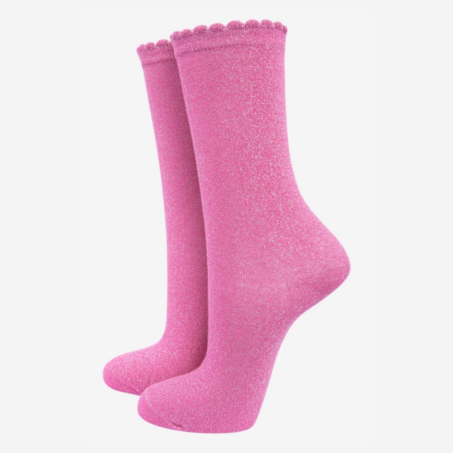 Sock Talk Glitter Socks - Pink