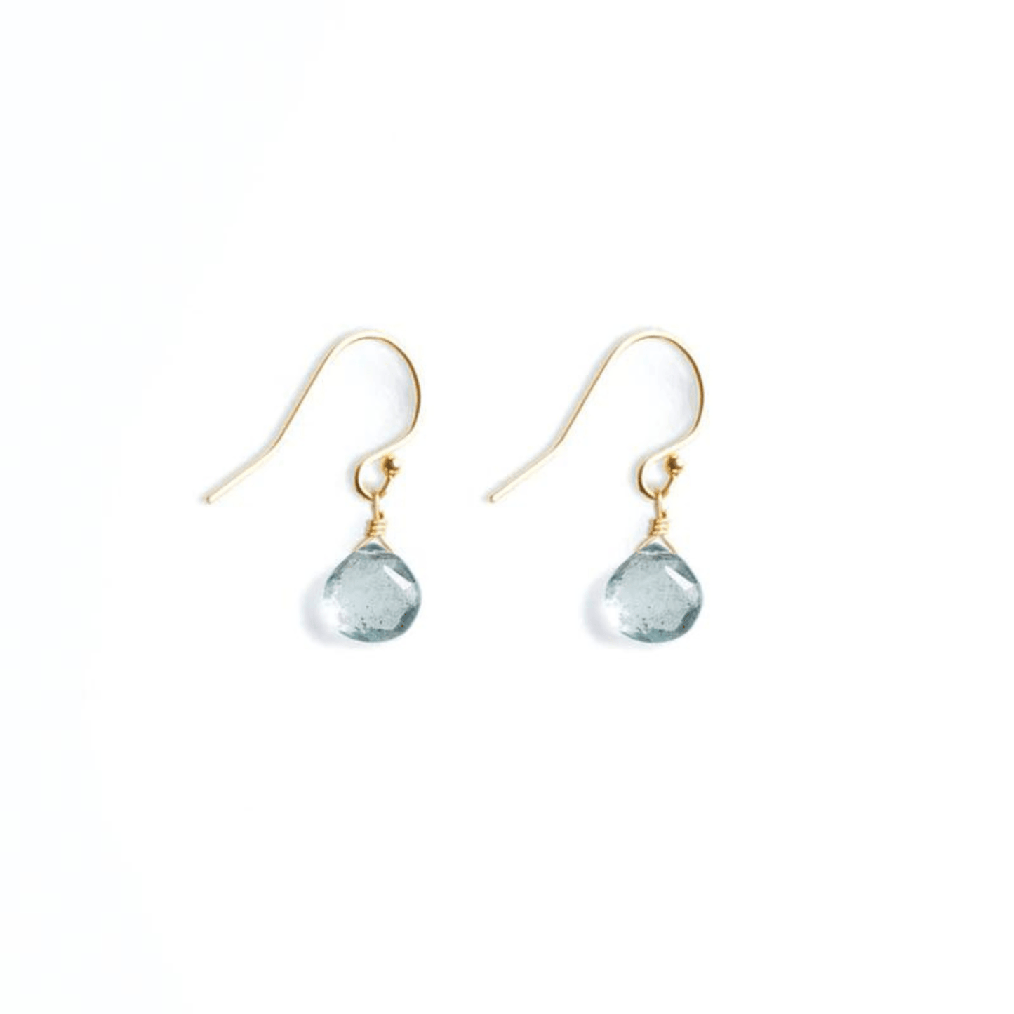 Wanderlust Life March Birthstone Isla Drop Earrings - Aquamarine