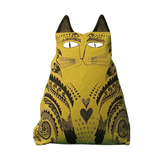 Lush Designs Kitty Cushion - Chartreuse