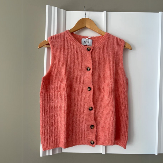 Ida Waistcoat - Coral