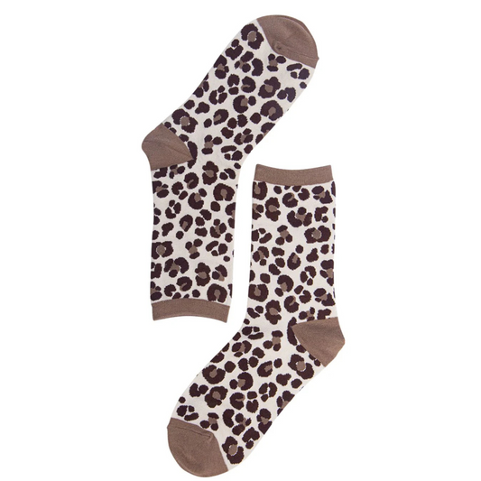 Bamboo Socks - Leopard