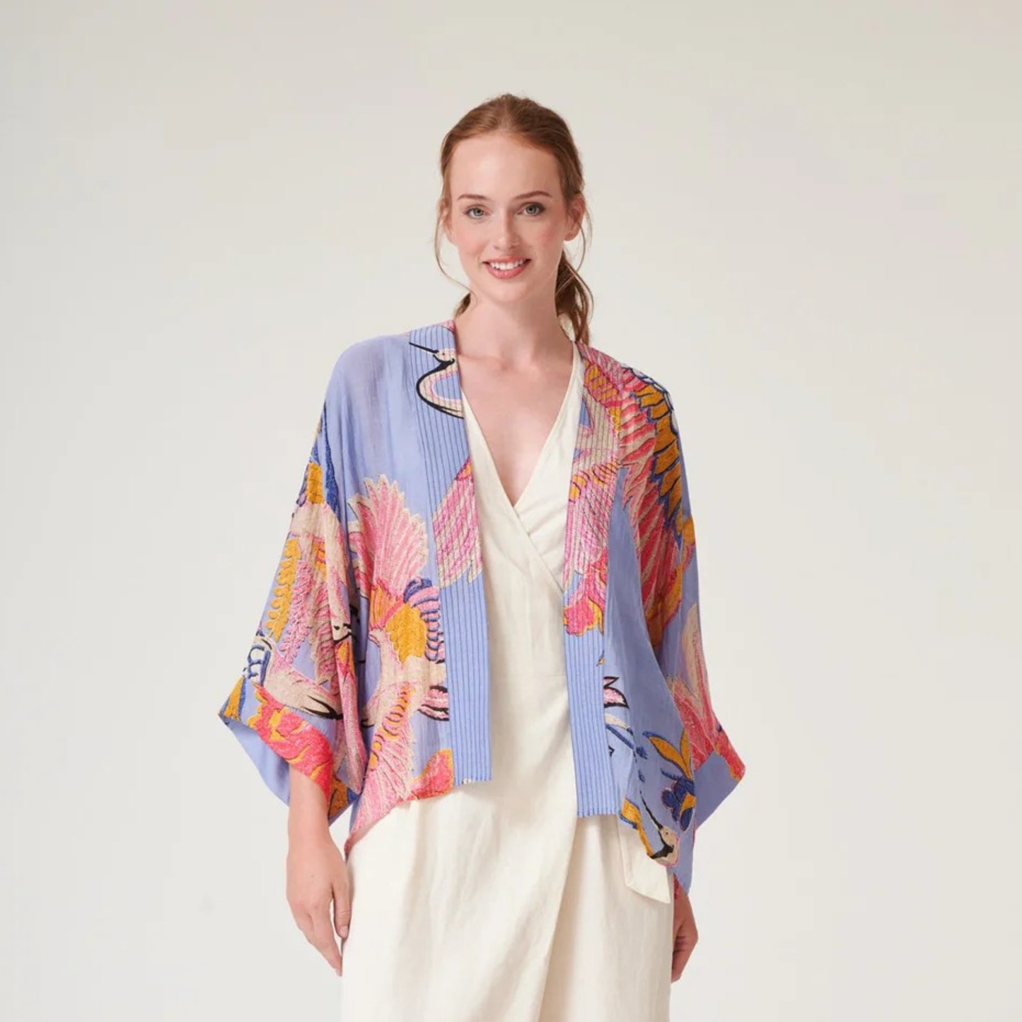 Kimono - Crane Periwinkle