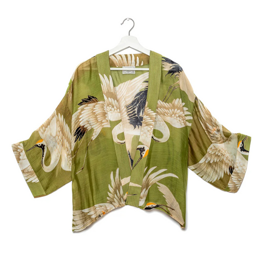 Kimono - Stork Green