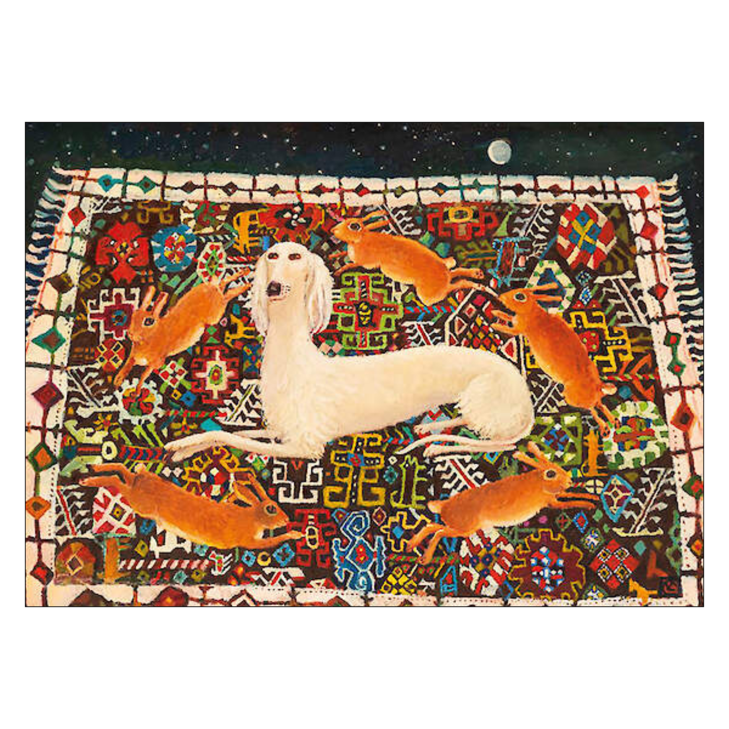 Greetings Card - Magic Carpet