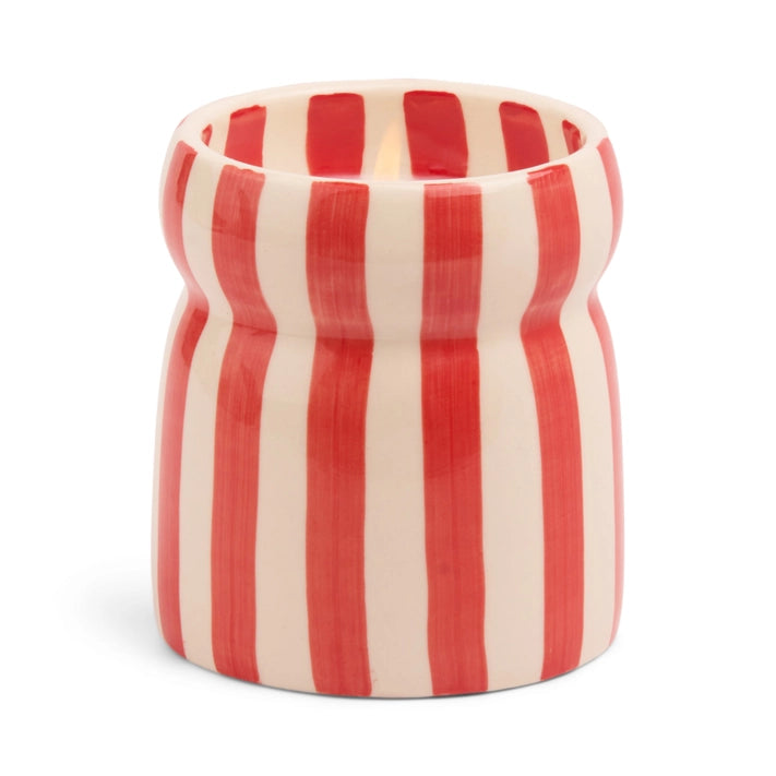 Cabana Stripe Candle - Hibiscus Bay