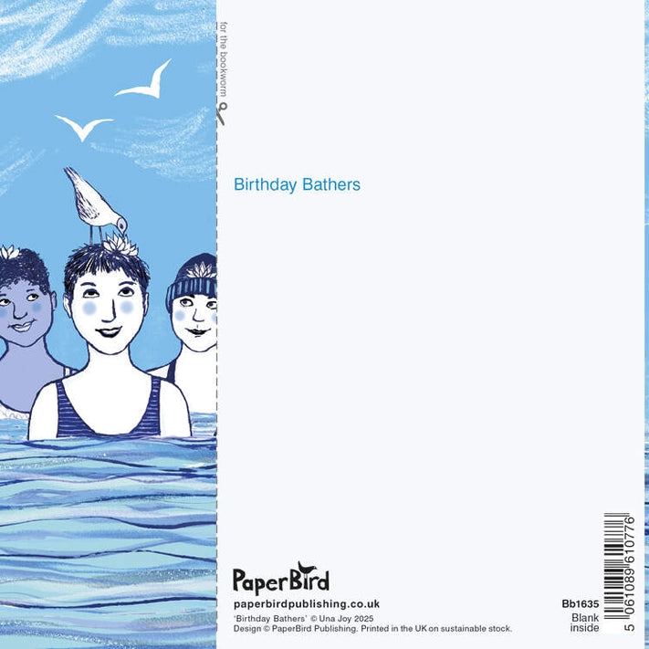 Greetings Card - Birthday Bathers