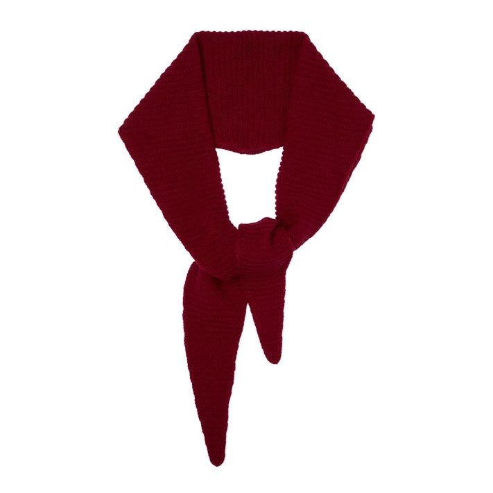 Cashmere Diamond Scarf - Plum