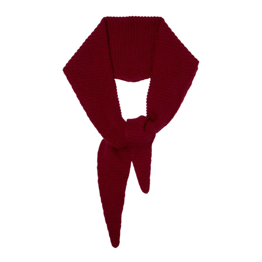 Cashmere Diamond Scarf - Plum
