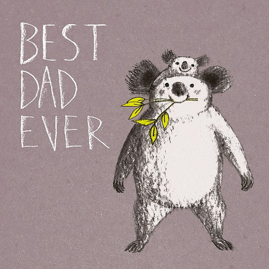 Greetings Card - Best Dad Ever