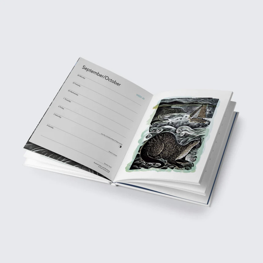 Angela Harding 2026 Desk Diary Planner