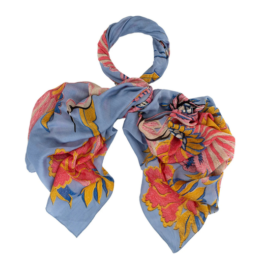 Scarf - Crane Periwinkle