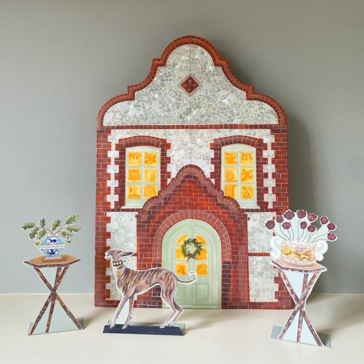 Advent Calendar - Festive Dutch Gable