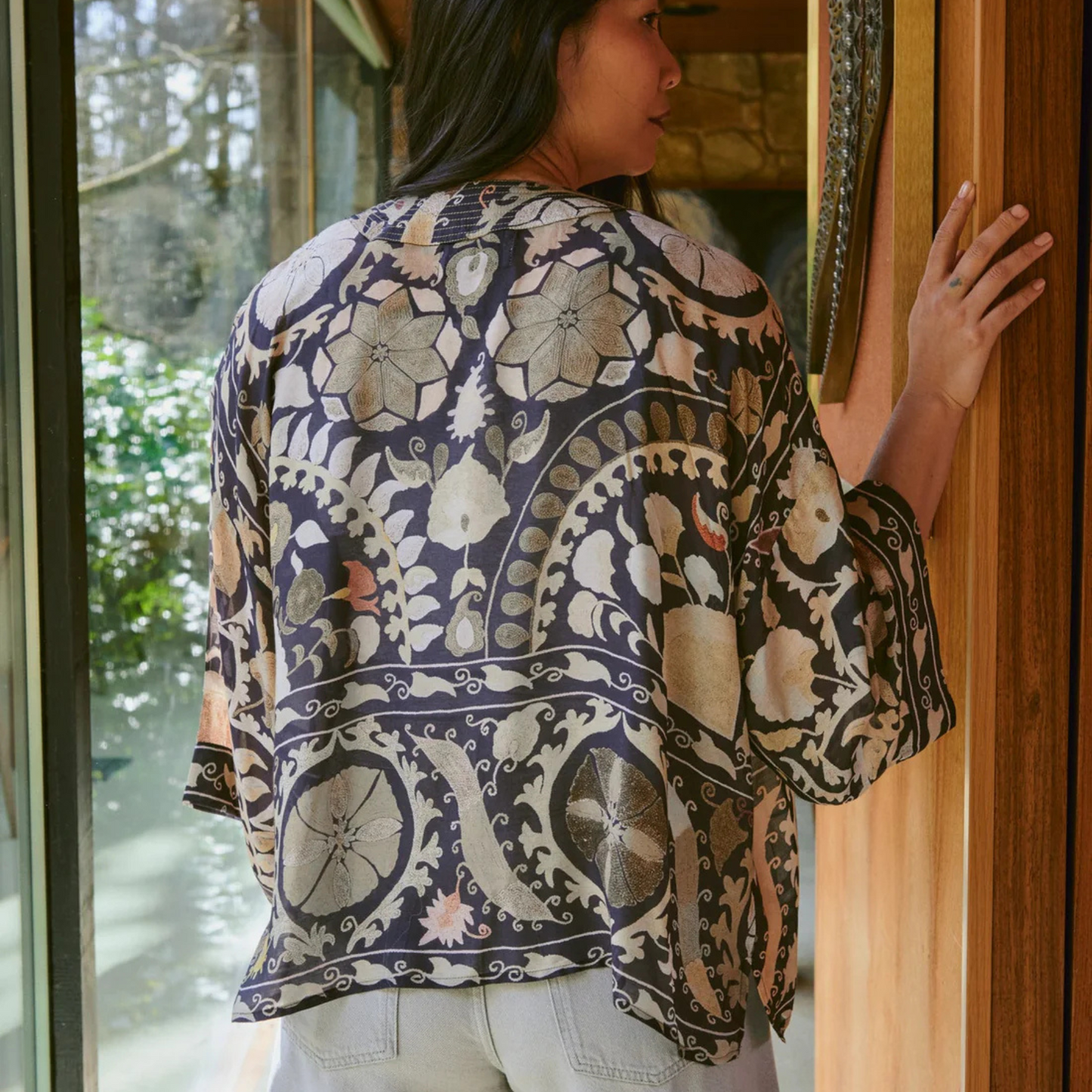 Kimono - Susani Charcoal